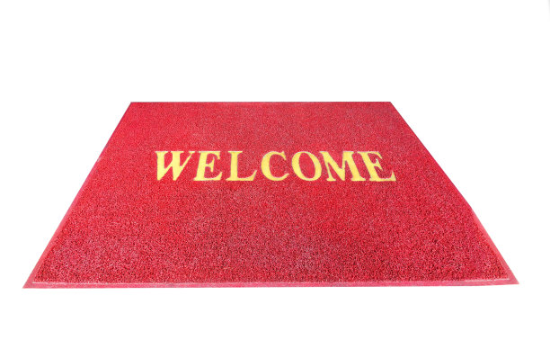 欢迎光临门口垫