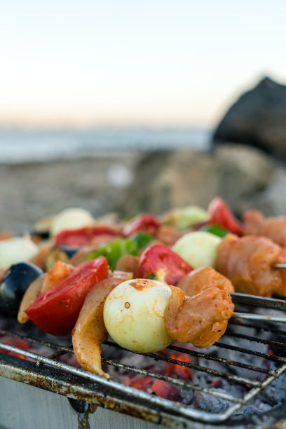 竖版餐饮美食烧烤