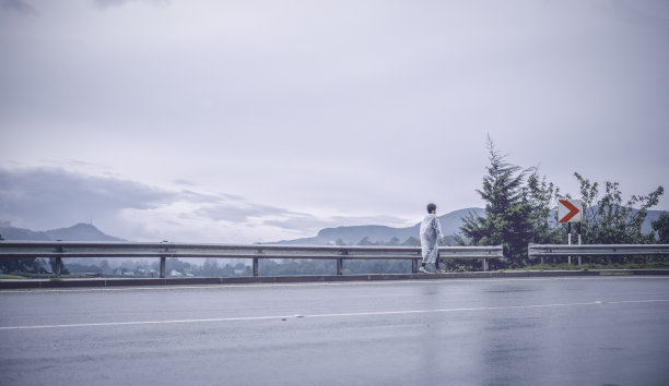 雨后的海岸