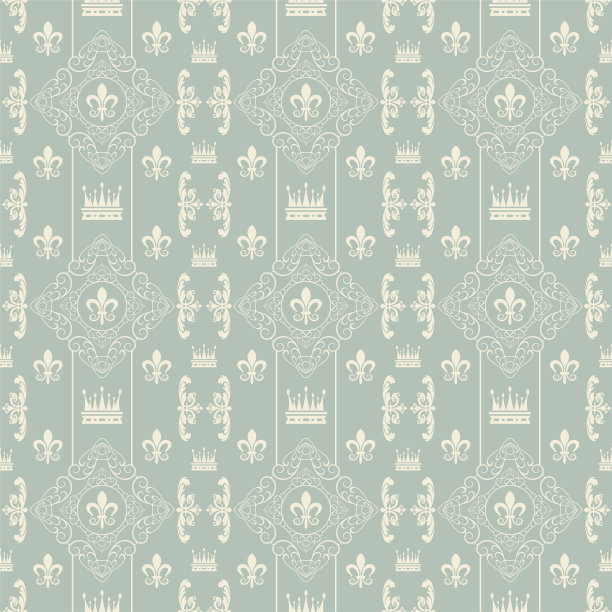 奢华皇室艺术图案壁纸