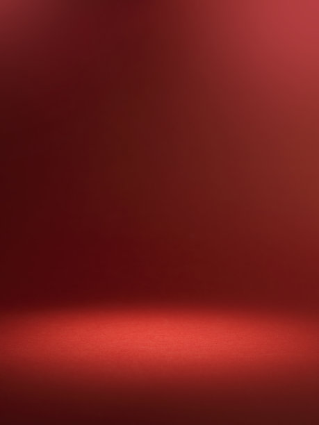 红色背景