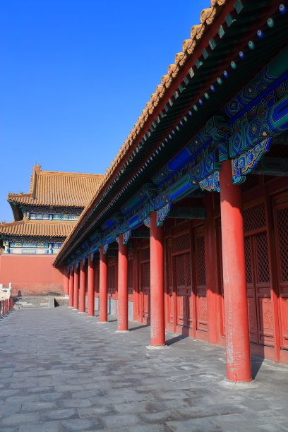 中式建筑背景墙