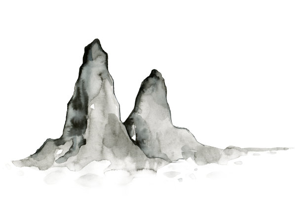 中国风素材水墨画