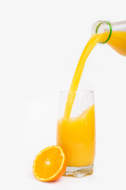 果肉橙汁