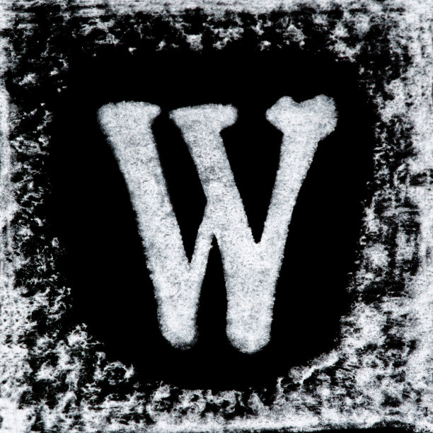 字母w英文w标志