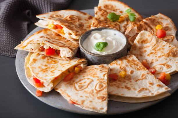 quesadillas