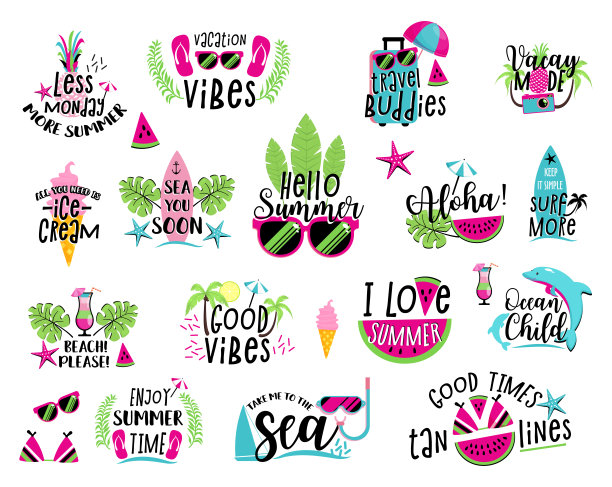 手写字体手提袋