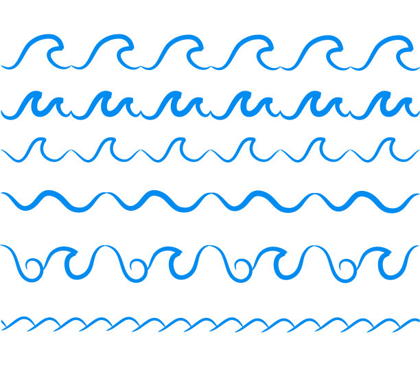 水波纹艺术现代