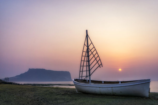 济州岛日出峰