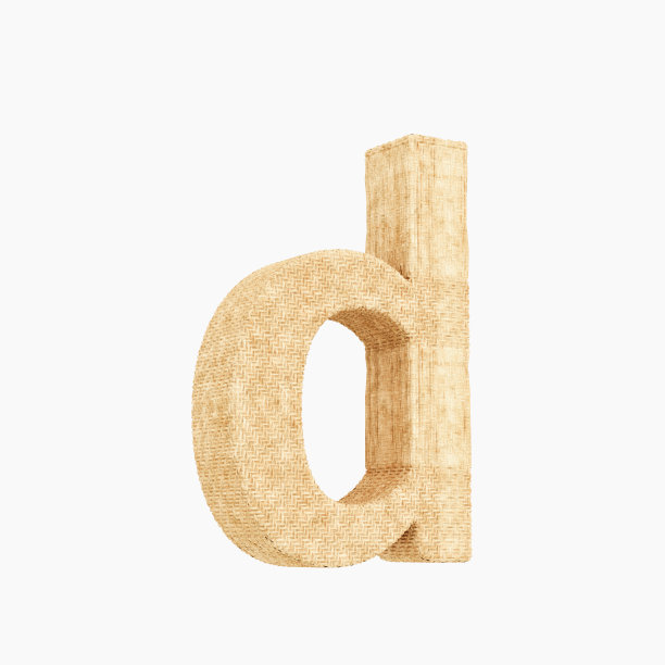 立体木质字体