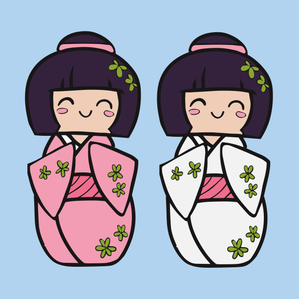 卡通古风女孩
