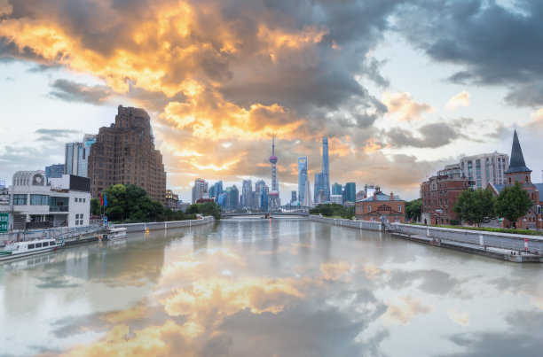 上海浦东,陆家嘴全景