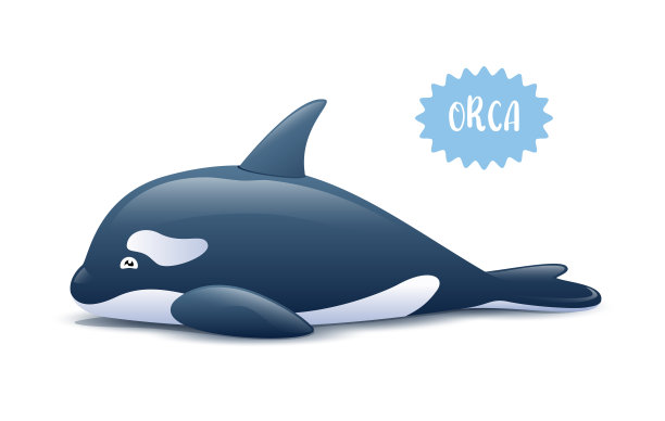 鲸鱼图形logo