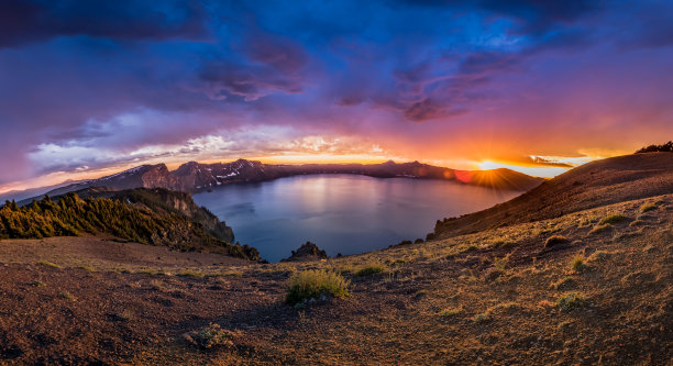 火山口