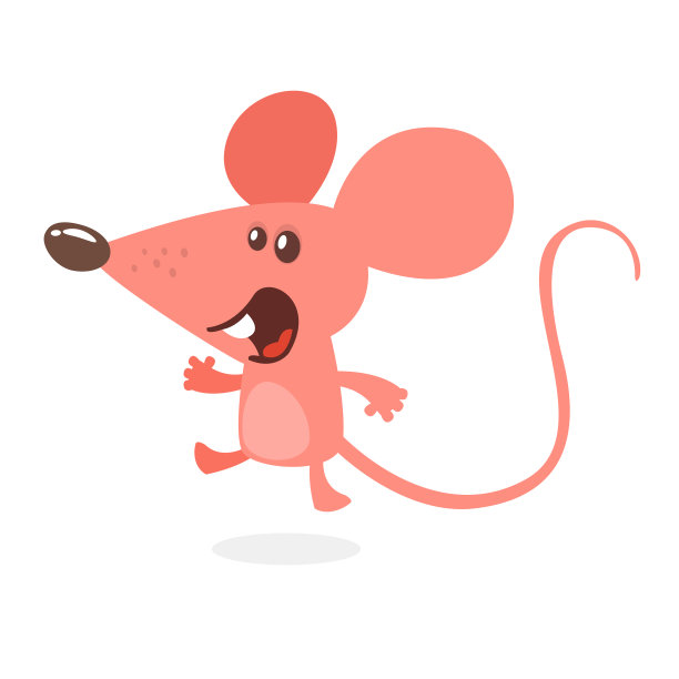 老鼠吉祥物设计