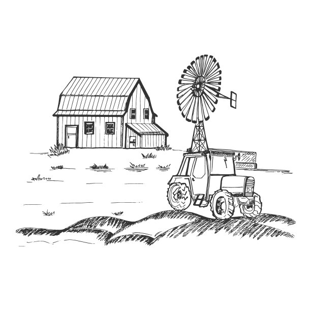 农家风车