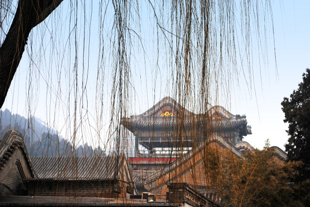 宫殿雪景