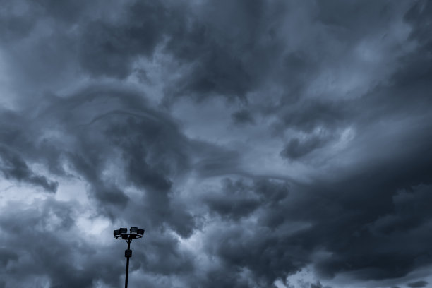 下雨前的天空