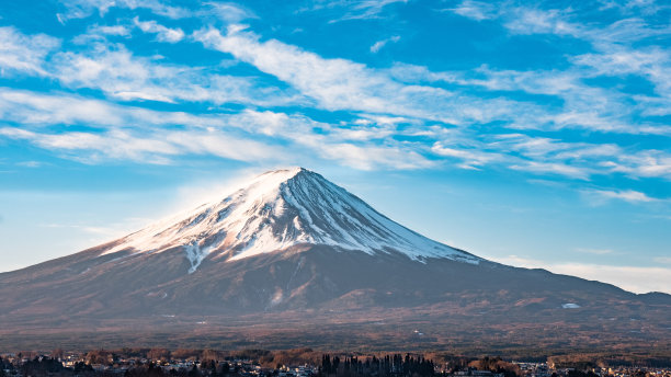 日本富士山图片