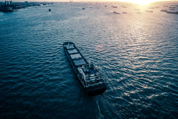 清晨海港