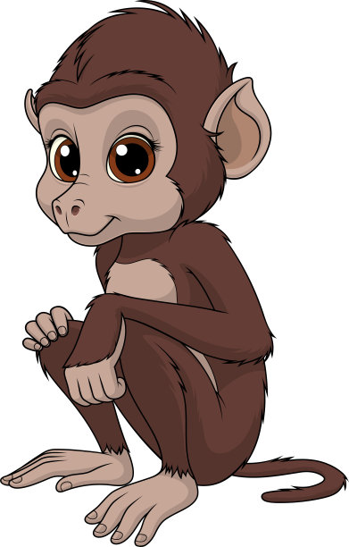 小猴子吉祥物