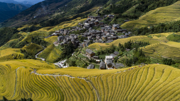 桂林山水全景