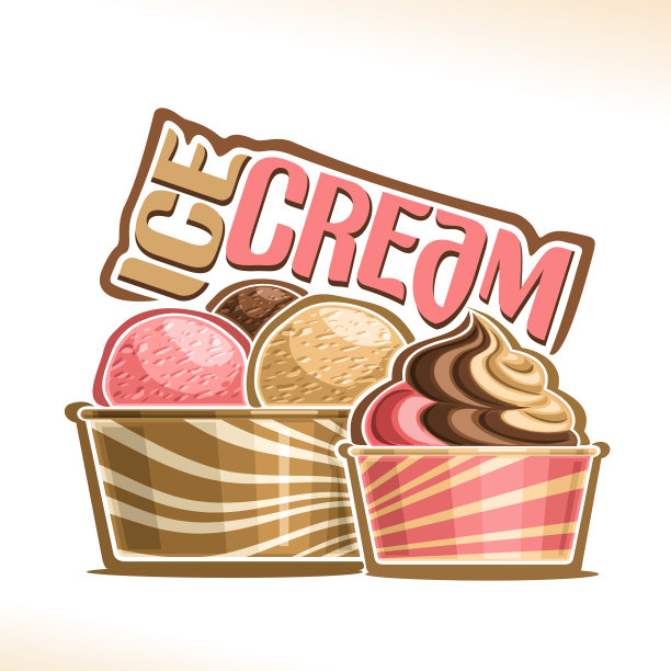 冰淇淋字体