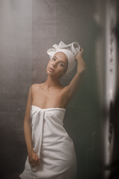 浴巾浴袍洗澡