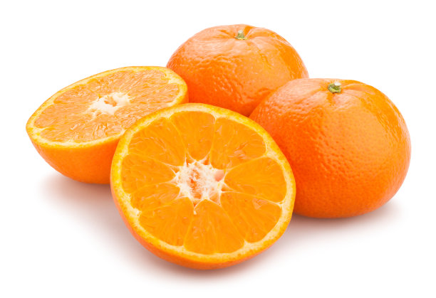 一堆橘子图片