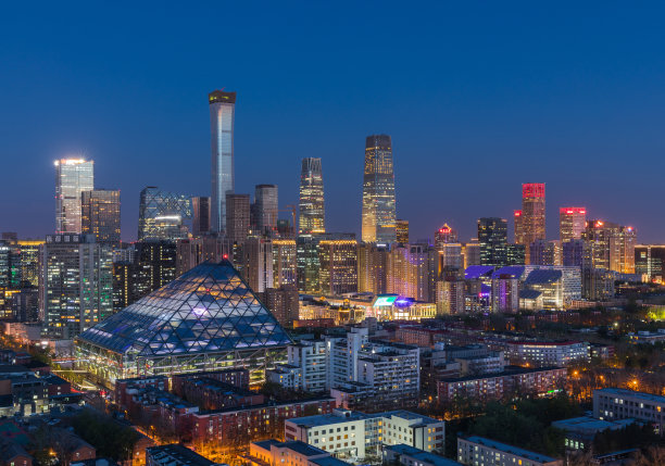 北京鸟瞰图