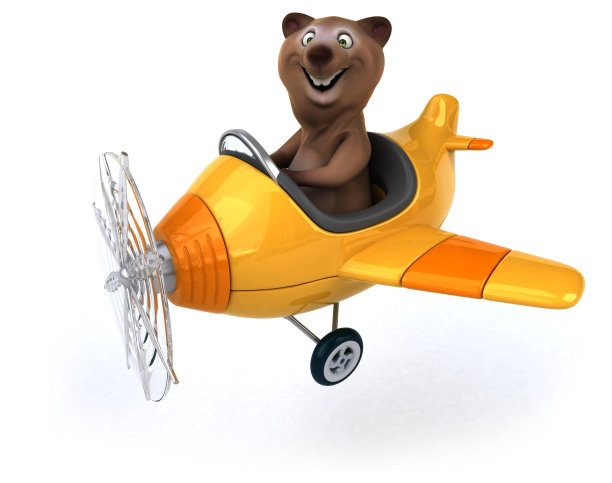 小熊飞机