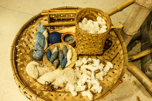 木制纺织工具