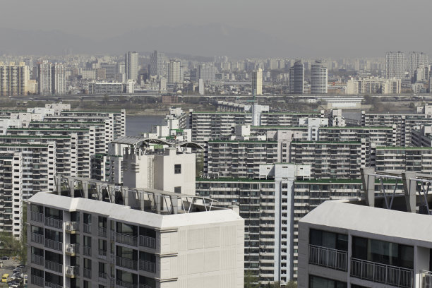 首尔城市天际线