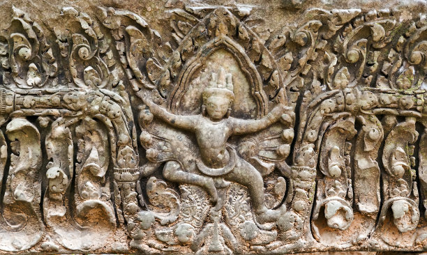 柬埔寨吴哥文物与艺术