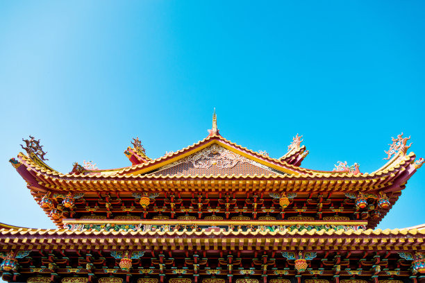 佛教寺庙屋檐