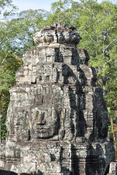 柬埔寨暹粒大吴哥巴戎寺