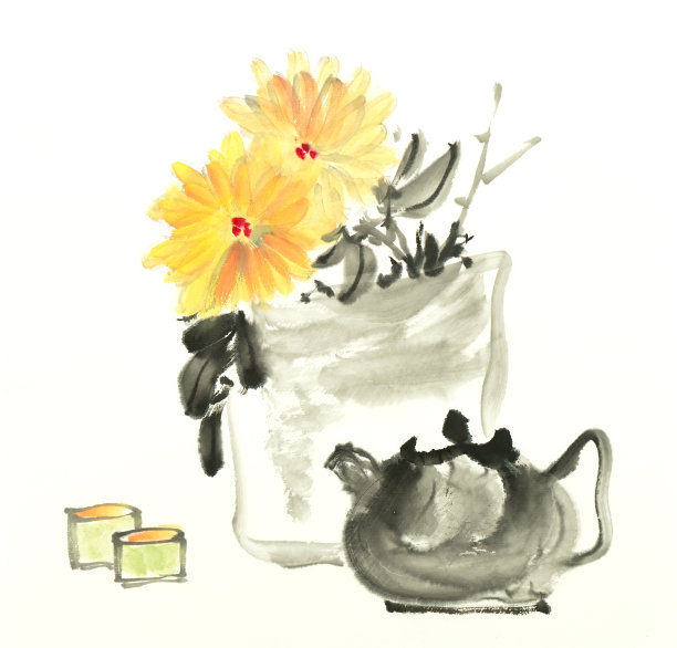 中国风花纹图案