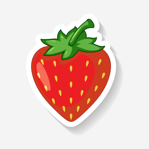 草莓创意图