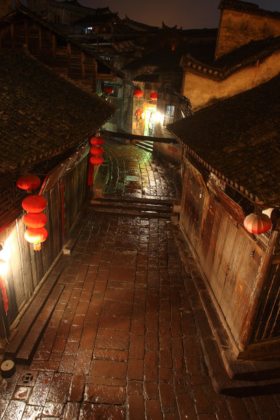 凤凰古城夜景