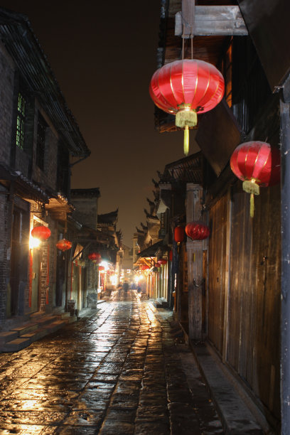 凤凰古城夜景