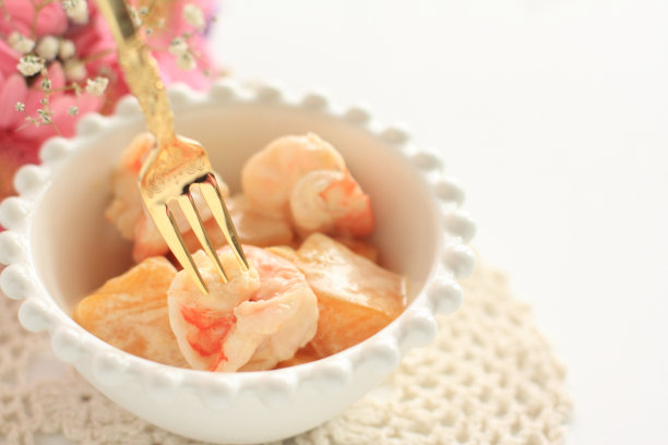 大虾水果沙拉