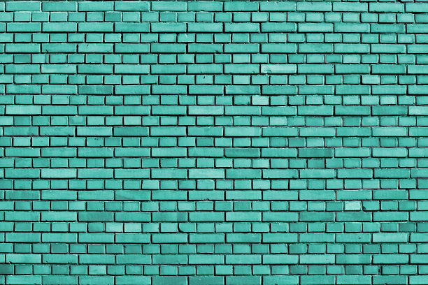 青色砖墙