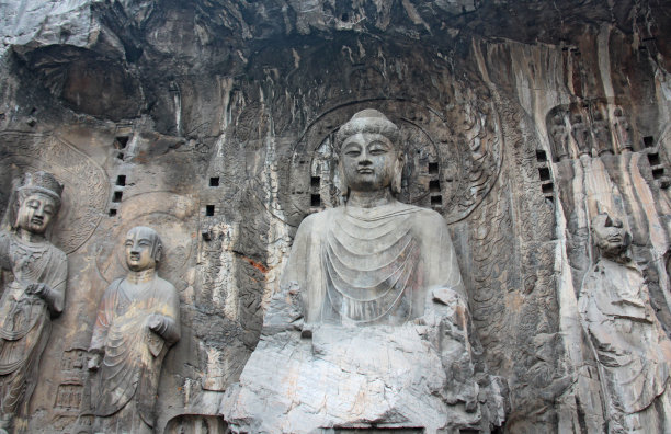 保护石窟佛像建筑