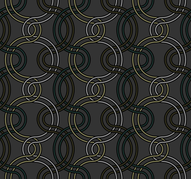 绿色拼接几何背景