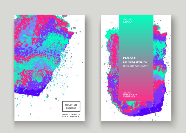 书籍封面包装印刷标签