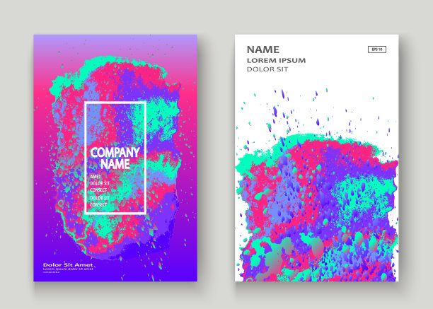 书籍封面包装印刷标签