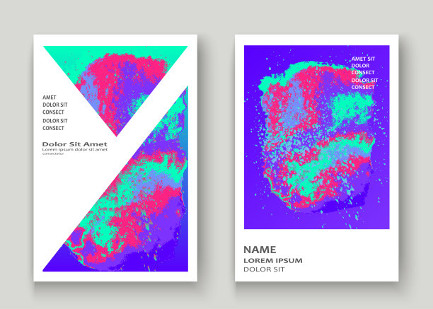 书籍封面包装印刷标签