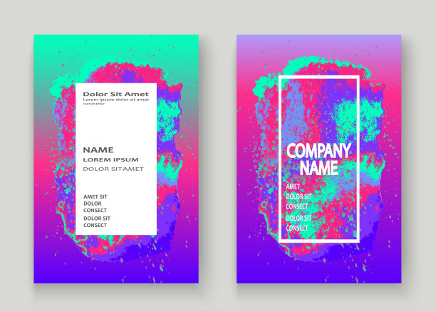 书籍封面包装印刷标签