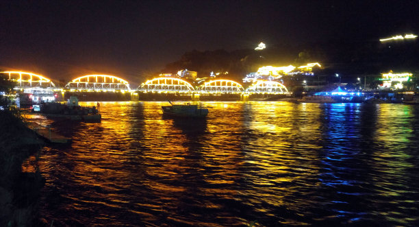 夜色黄河