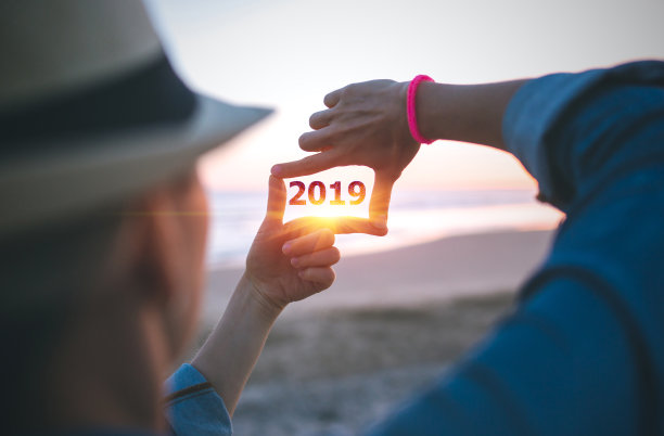 新年快乐拍照框